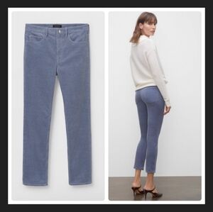 Club Monaco Periwinkle Corduroy High Rise Skinny Pants
